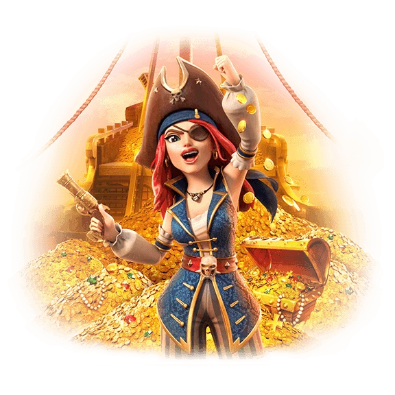 赏金女王幻想角色数字艺术主题